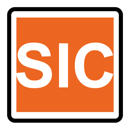 SIC concrete logo